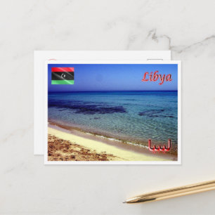 Carte Postale Libye - Plage -
