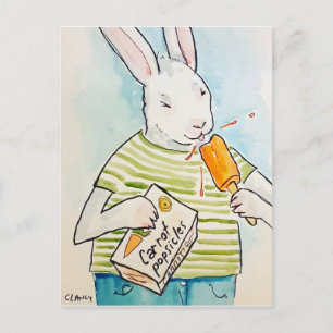 Carte postale Lick Hare