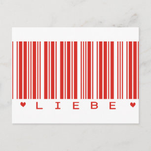 Carte Postale Liebe Bar