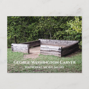 Carte Postale Lieu de naissance de George Washington Carver, Mon