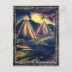 Carte Postale Lieu De Repos, Pyramides