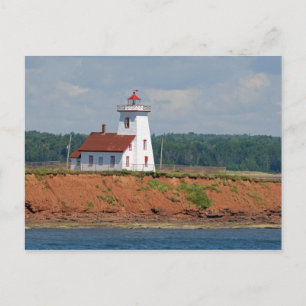 Carte Postale Lighthouse at North Umberland on Prince Edward