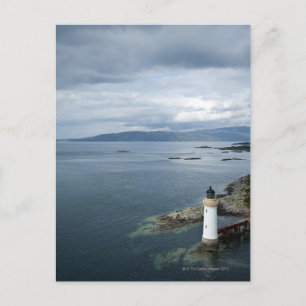 Carte Postale Lighthouse, Eilean Ban, Inner Sound, Écosse,