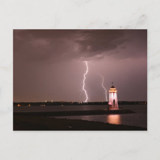 Carte Postale Lighthouse Lightouse au lac Hefner