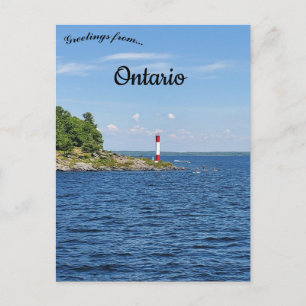 Carte Postale Lighthouse Point Killbear Parc provincial Ontario
