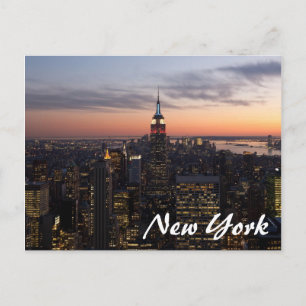 Carte Postale Lights de New York