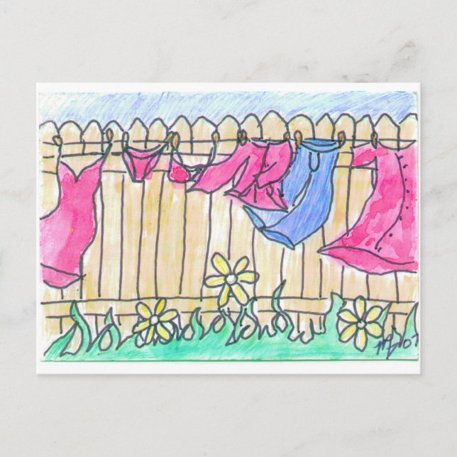Carte Postale Ligne (Devant)