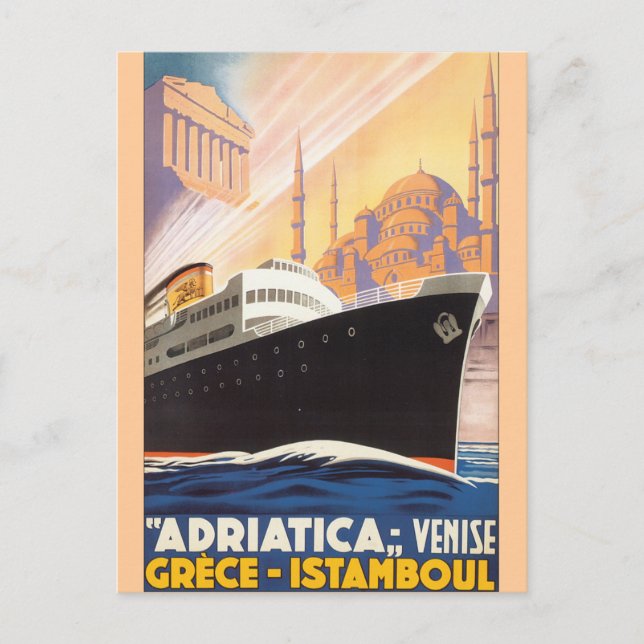 Carte Postale Ligne Adriatica (Devant)