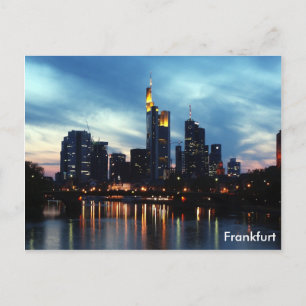 Carte Postale Ligne aérienne de Francfort (Allemagne)