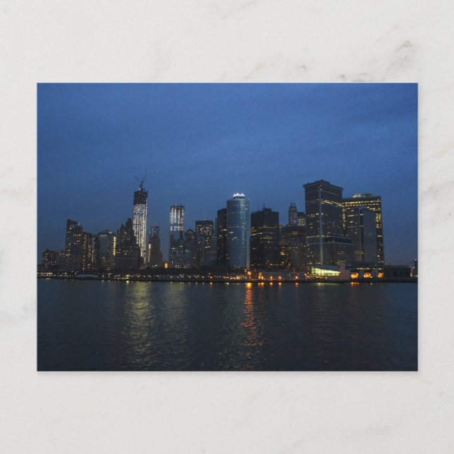 Carte Postale Ligne d'atterrissage de New York (Devant)