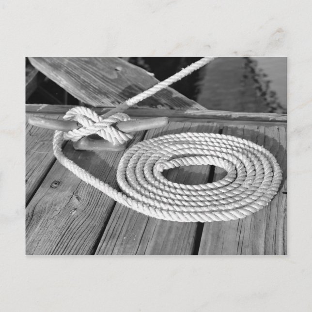 Carte Postale Ligne de bateau (Devant)