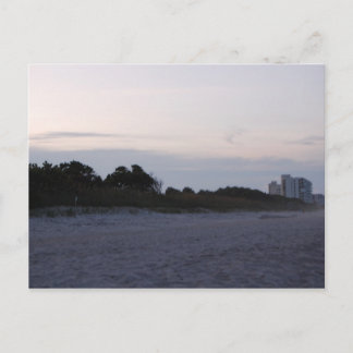 Carte Postale Ligne de côte de plage la Floride de cacao