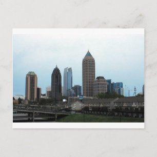 Carte Postale Ligne d'horizon Atlanta, Géorgie