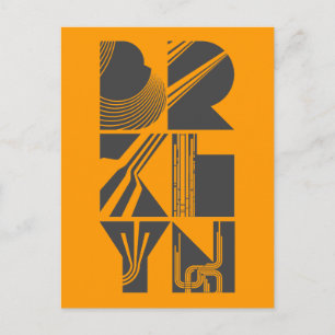 Carte Postale Lignes Brooklyn