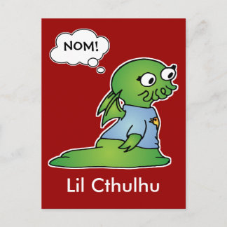 Carte Postale Lil Cthulhu