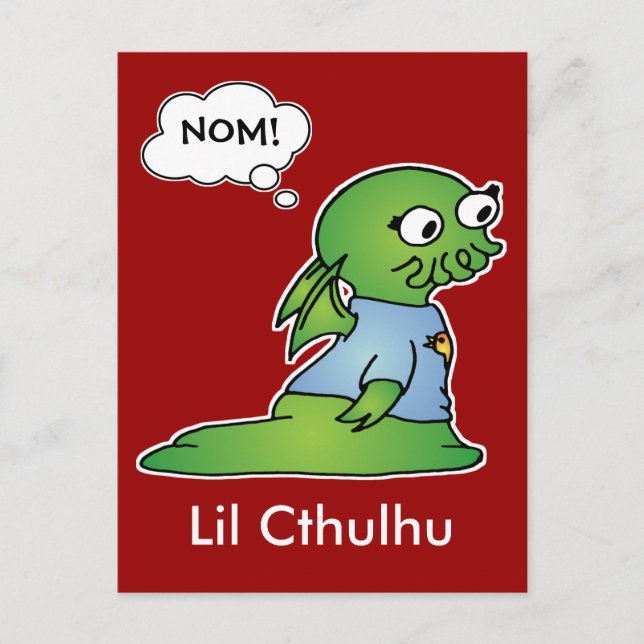 Carte Postale Lil Cthulhu (Devant)