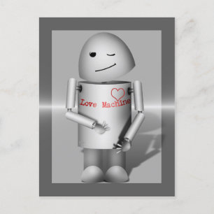 Carte Postale (Lil' Robo-x9) Love Machine