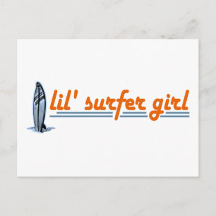 Carte Postale Lil Surfer Girl