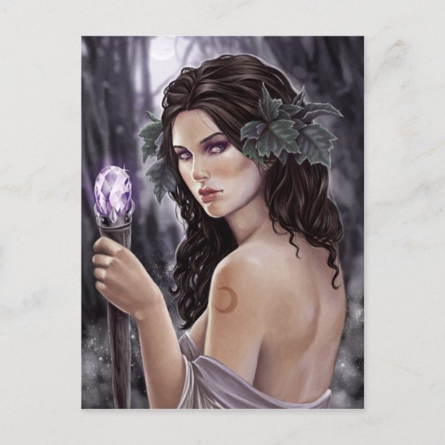 Carte Postale Lilac Magie (Devant)