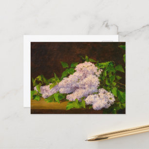 Carte Postale Lilac Spray, 1890 par Albert Anker