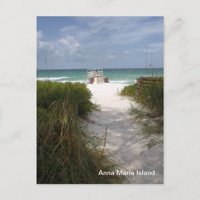 Carte Postale L'île Anna Maria (Devant)