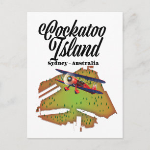 Carte Postale l'île Cockatoo Sydney Australie