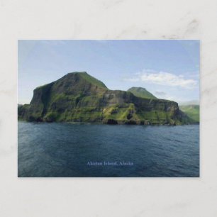 Carte Postale L'île d'Akutan