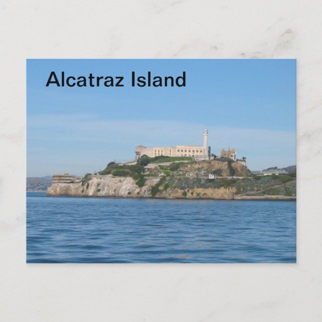 Carte Postale L'île d'Alcatraz (Devant)
