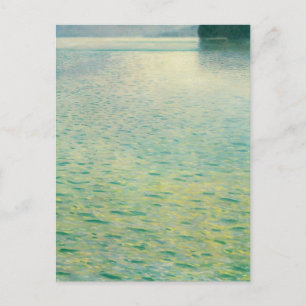 Carte Postale L'île dans l'Attersee par Gustav Klimt