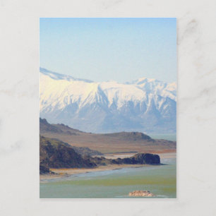 Carte Postale L'île d'Antelope sur le Grand Lac Salt