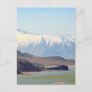 Carte Postale L'île d'Antelope sur le Grand Lac Salt