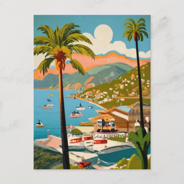 Carte Postale L'île de Catalina (Devant)