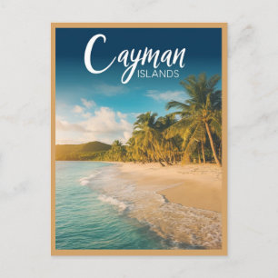 Carte Postale L'île de Cayman Ocean Beach