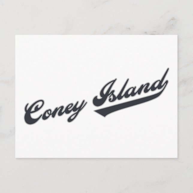 Carte Postale L'île de Coney (Devant)