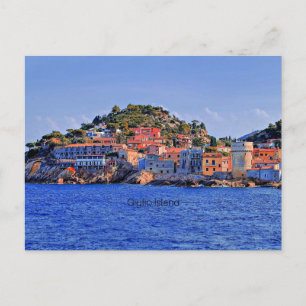 Carte Postale L'île de Giglio, archipel toscan, Italie
