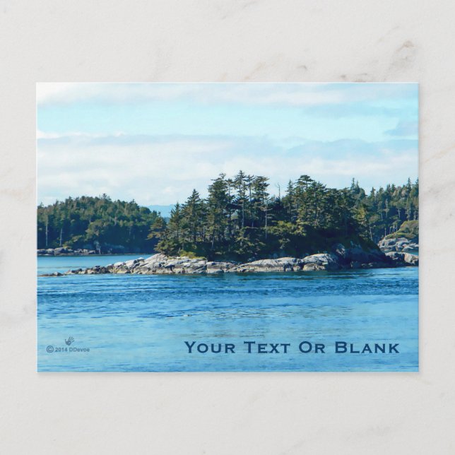 Carte Postale L'île de Salish (Devant)