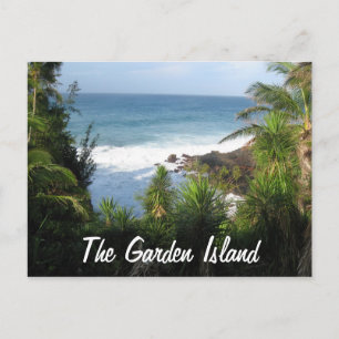 Carte Postale l'île jardin