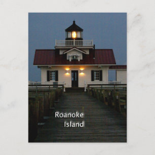 Carte Postale L'île Roanoke