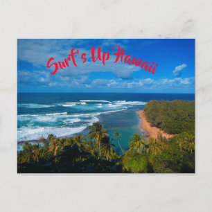 Carte Postale L'île tropicale hawaïenne