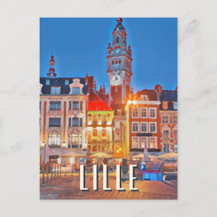 Carte Postale Lille Photo Vintage 