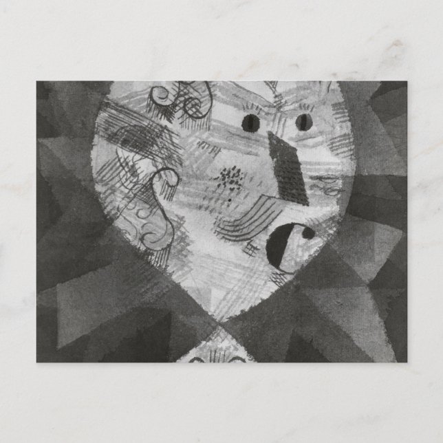 Carte Postale Lilly Samuel, 1938 par Paul Klee (Devant)