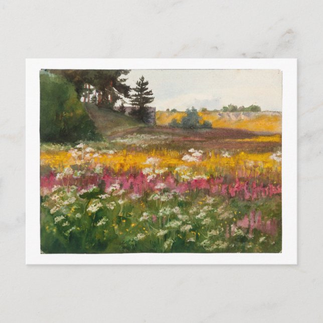 Carte Postale Lilly Walther Peinture "Paysage d'été" (Devant)