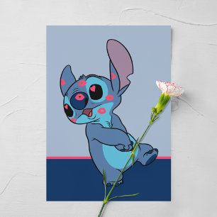 Carte Postale Lilo & Stitch   Baisers de la Saint-Valentin de St