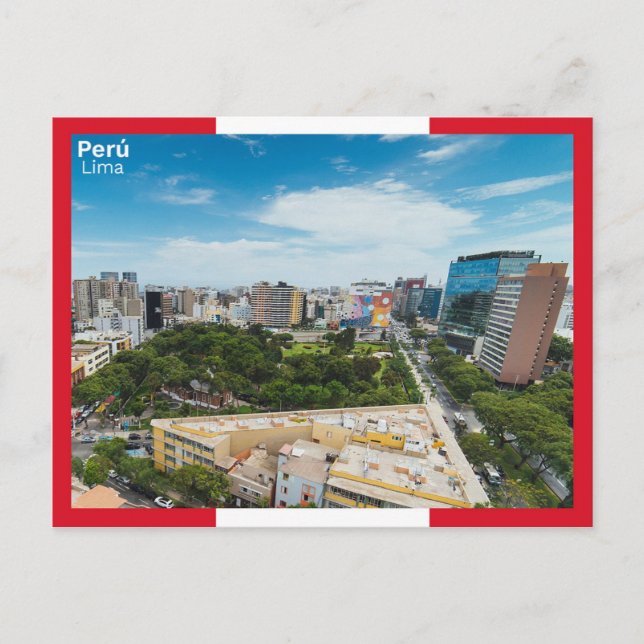 Carte Postale Lima - Pérou (Devant)