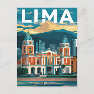 Carte Postale Lima, Pérou Plaza Mayor