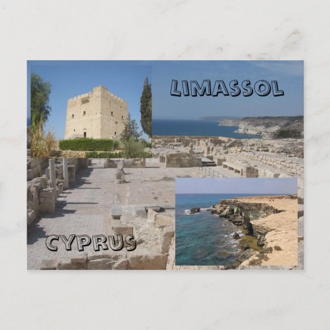 Carte Postale Limassol, Chypre (Devant)