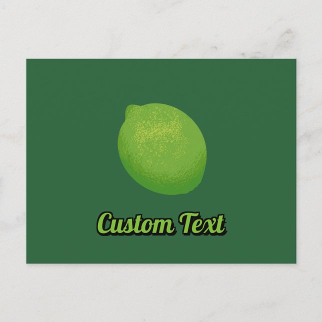 Carte Postale Lime (Devant)