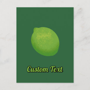 Carte Postale Lime