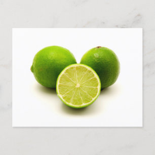 Carte Postale Lime perse