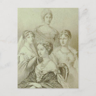 Carte Postale L'impératrice Eugénie de France #002F